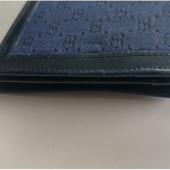 Gucci Anniversary Collection Micro GG Mini Trifold Wallet Vintage - Picture 9 of 12